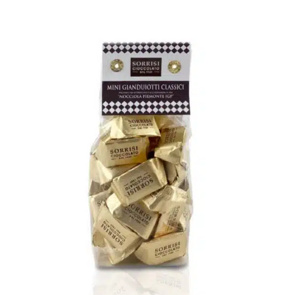Italienische Nougatpralinen Mini Gianduiotti Classici