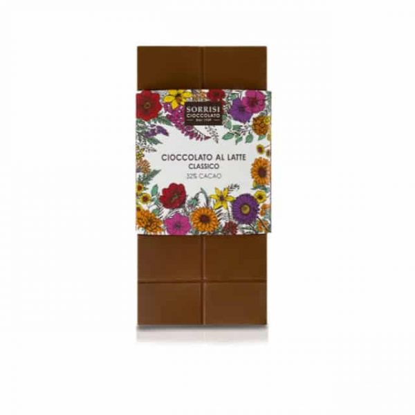 Italienische Schokoladentafel Cioccolato al latte classico Tafelschokolade