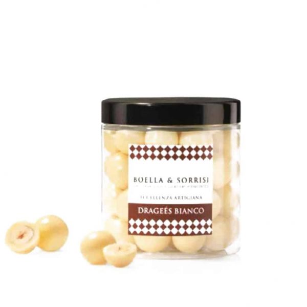 Italienische Haselnussdragees Dragees Nocciole Bianche