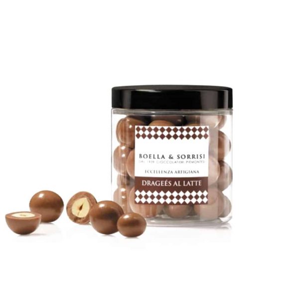 Italienische Haselnussdragees Dragees Nocciole Caramello Salato / Caramel