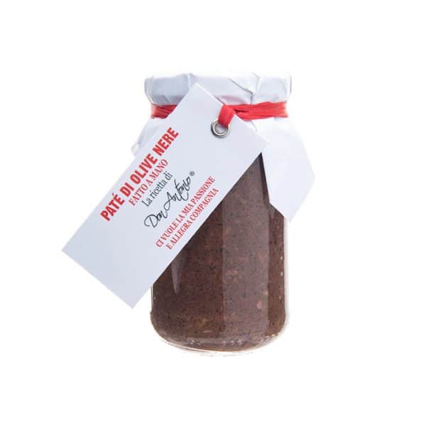 Don Antonio Pate Di olive Nere Schwarze Olivenpasta