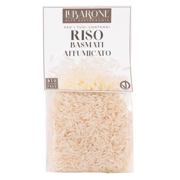 Lu Barone Riso Basmati Affumicato Basmati Reis geräuchert bio