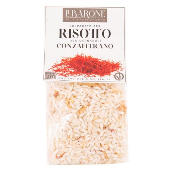 Lu Barone Preparato per Risotto con Zafferano Risotto mit Safran