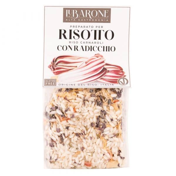 Lu Barone Preparato per Risotto con Radicchio Risotto mit Radicchio