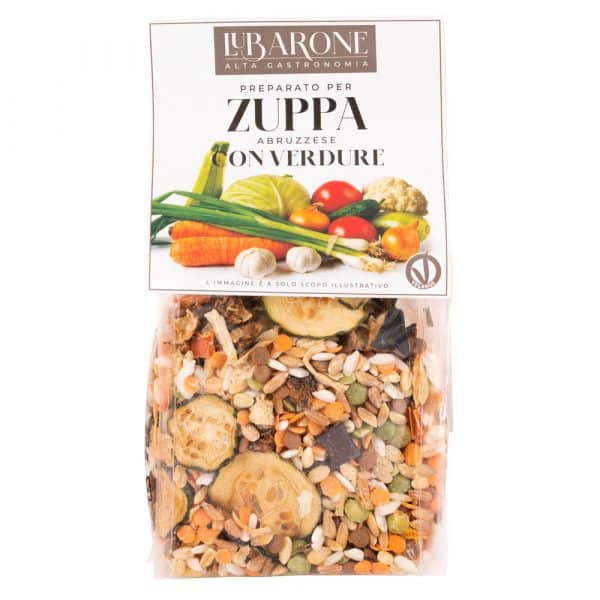 Lu Barone Preparato per Zuppa Abruzzese con Verdure Suppe nach Abruzzesen-Art mit Gemüse